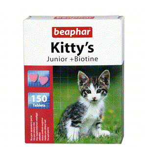 picture تشویقی بچه گربه بیفار – BEAPHAR Kittys junior biotine
