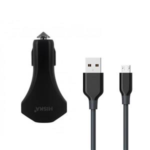 picture HISKA CC-303Q Car Charger With microUSB Cable