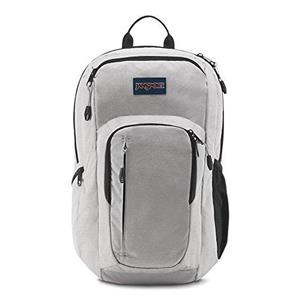 picture JanSport JS00T69G3F6 Recruit Laptop Backpack, Grey Heathered Poly