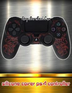 picture روکش محافظ دسته پلی استیشن 4 Red Dragon Silicone Cover Ps4 Controller