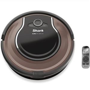 picture Shark ION Robot Dual-Action Robot Vacuum Cleaner with 1-Hour Plus of Cleaning Time, Smart Sensor Navigation and Remote Control (RV725)