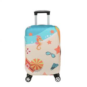 picture Fvstar Travel Luggage Cover Spandex Suitcase Protector Washable Baggage Covers