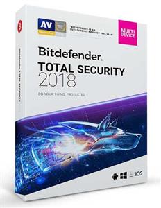 picture آنتی ویروس اورجینال Bitdefender Total Security 2018 1PC 1Year