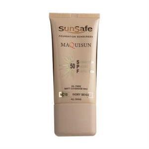 picture کرم ضد آفتاب رنگی سان سیف مدل NC10 مقدار 40 گرم Sun Safe NC10 Colorful Sunscreen Cream 40 gr