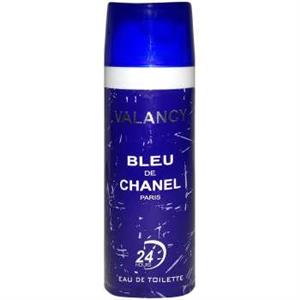 picture اسپری خوشبو کننده بدن مردانه والانسی مدل Bleu De Chanel حجم 200 میلی لیتر