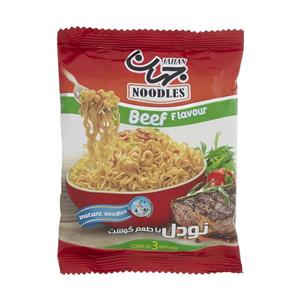 picture نودل با طعم گوشت جهان مقدار 75 گرم  Jahan Beef Flavor Noodles 75 gr