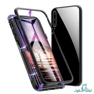 picture Magnetic Case with Tempered Glass Back for Xiaomi Mi A3