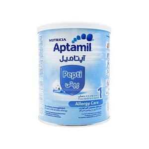 picture شیر خشک آپتامیل پپتی آلرژی کر ۱ نوتریشیا حجم ۴۰۰ گرم