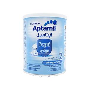 picture شیر خشک آپتامیل پپتی آلرژی کر ۲ نوتریشیا حجم ۴۰۰ گرم