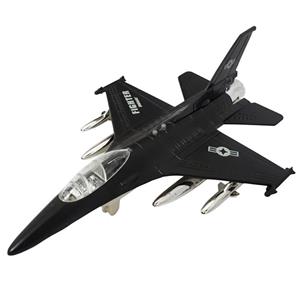picture هواپیما اسباب بازی طرح جنگی مدل F16 کد 201