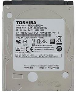 picture TOSHIBA MQ04ABD200 2TB 128MB Cache NoteBook Hard Drive