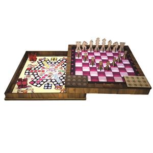 picture مجموعه بازی فکری شطرنج و منچ مدل B 101