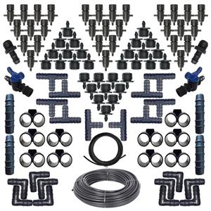 لوازم آبیاری قطره ای تهران دریپ مدل ALFA-100 مجموعه 100 عددی 