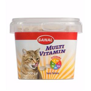 picture مکمل غذایی گربه سانال مدل  Multi Vitamin cup وزن 100 گرم