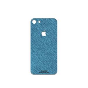 برچسب پوششی ماهوت مدل Blue-Leather مناسب برای گوشی موبایل اپل iPhone 7 