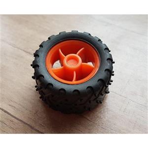 picture چرخ پلاستیکی اسپورت - نارنجی مدل ST3