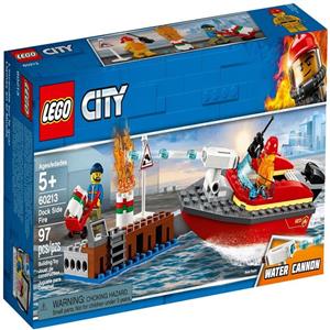 لگو سری City مدل Dock Side Fire 60213 