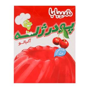 picture پودر ژله آلبالو شیبابا 100 گرمی