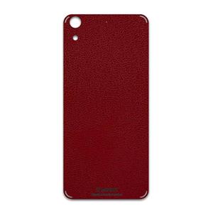 برچسب پوششی ماهوت مدل Red-Leather مناسب برای گوشی موبایل اچ تی سی Desire 626 