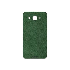 برچسب پوششی ماهوت مدل Green-Leather مناسب برای گوشی موبایل هوآوی Y3 2018 