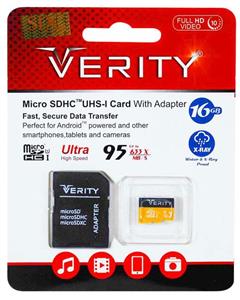 picture Verity VerityMicro Class 10 U1 16GB Memory