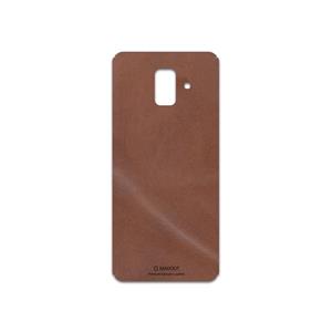 برچسب پوششی ماهوت مدل Matte-Natural-Leather مناسب برای گوشی موبایل سامسونگ Galaxy A6 2018 