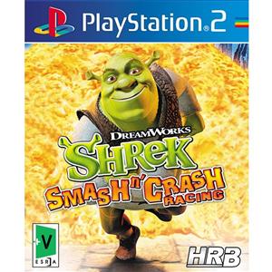 بازی Shrek Smash n' Crash Racing مخصوص PS2 