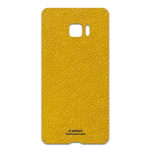 برچسب پوششی ماهوت مدل Mustard-Leather مناسب برای گوشی موبایل اچ تی سی U Ultra 