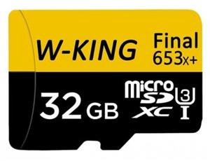 picture رم میکرو اس‌دی 32 گیگابایت W-KING 32GB Final 653xPlus 98MB/s Class 10