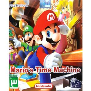 بازی MARIOS TIME MACHINE  مخصوص PS1 