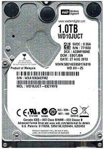 picture Western Digital WD10JUCT 1TB 5400RPM NoteBook Hard Drive