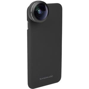 picture لنز موبایل سندمارک Sandmarc Fisheye Lens with clip & Case iphone x/xs