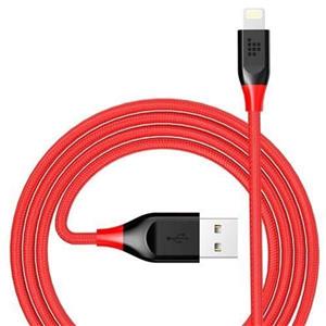 picture Tronsmart Double Braided Nylon Lightning Cable 4ft. - Red