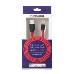 picture Tronsmart Double Braided Nylon Type-C Cable 3ft. - Red