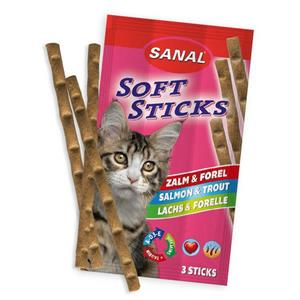 picture تشویقی مدادی گربه سانال با طعم سالمون و قزل آلا – Sanal Sticks