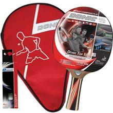 picture Donic Top Team Level 600 788685 Ping Pong Racket And Bag And Ball Set