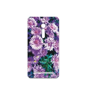 picture برچسب پوششی ماهوت مدل Purple-Flower مناسب برای گوشی موبایل ایسوس Zenfone 2