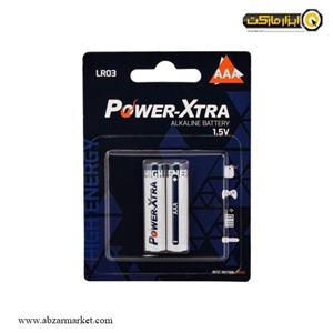 picture باتری نیم قلمی AAA آلکالاین POWER XTRA بسته 2 عددی مدل PX-0315