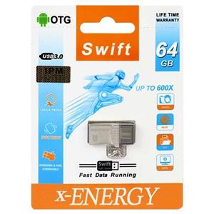 picture فلش 64 گیگ X-Energy Swift OTG USB3