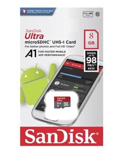 picture Sandisk کارت حافظه microSDHC سن دیسک مدل Ultra A1 کلاس 10 استاندارد UHS-I U1