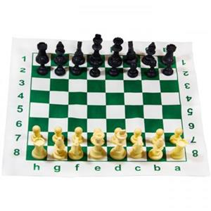 picture شطرنج فدراسیونی با صفحه چرمی