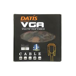 picture کابل VGA مدل Flat برند DATIS طول 15 متر