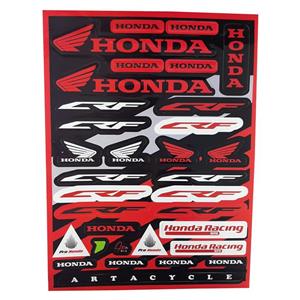 picture برچسب بدنه موتورسیکلت مدل هوندا