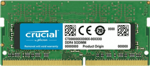 picture رم لپ تاپ 16 گیگابایت DDR4 تک کاناله (2400) 2666 مگاهرتز Crucial مدل CT16G4SFRA266