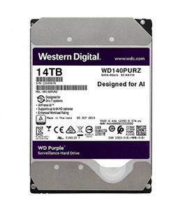 picture هارد دیسک اینترنال وسترن دیجیتال Purple WD140PURZ ظرفیت 14 ترابایت