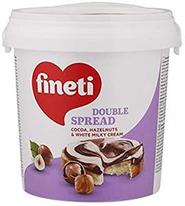 picture شکلات صبحانه سطلی دو رنگ 1 کیلوگرم Fineti