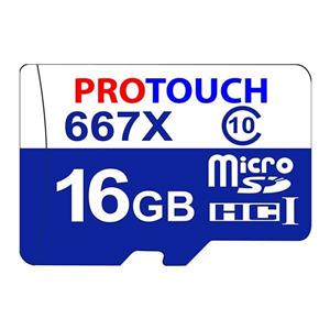 picture کارت حافظه پروتاچ مدل Ultra microSDHC کلاس 10 استاندارد UHS-1 U1 سرعت 100MBps ظرفیت 16 گیگابایت