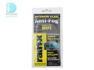 picture دستمال شیشه شوی ضدبخار رین اکس مدل Rain-X Interior Glass Anti Fog Single Use Wipe 630063