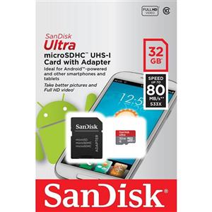 picture San Disk Ultra Micro SDHC for Switch - 32GB