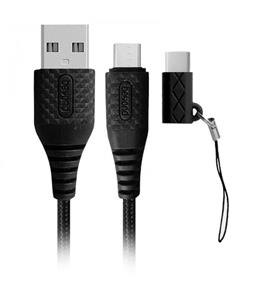 picture کابل تبدیل USB به Micro USB و Type-C بیاند BA-305